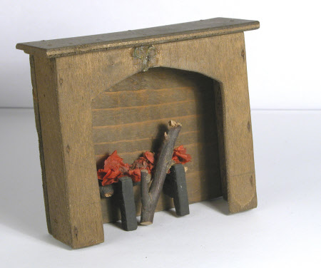Dolls' house fireplace