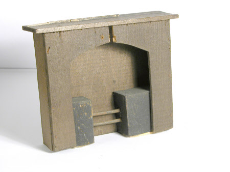 Dolls' house fireplace