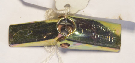 Plasterboard spring toggle