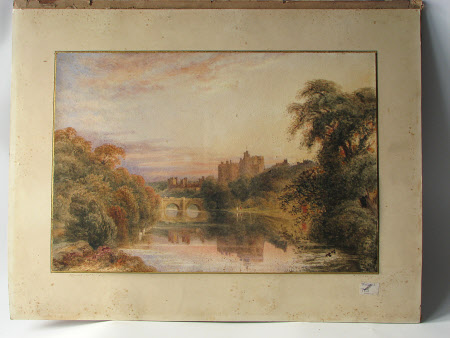 Alnwick Castle, September 1861