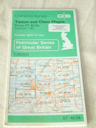 Map ST 46/56, Yatton and Chew Magna, Somerset 20669 | National Trust ...