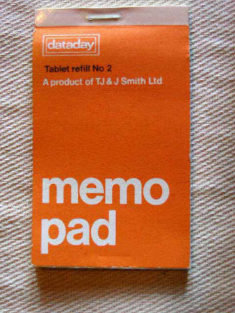 Memo pad