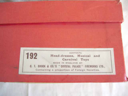 Christmas cracker box