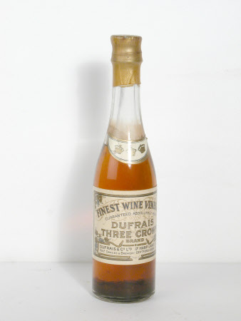 Wine vinegar bottle