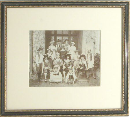 A Group of sixteen boys including The Hon. Alexander George Agar-Robartes (1895-1930) in costume ...