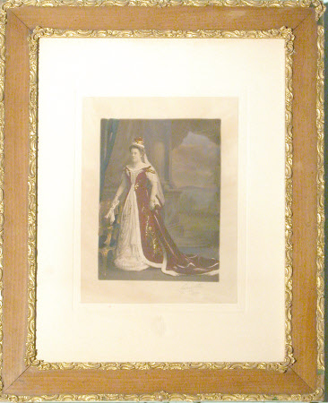 Mary Dickinson, Viscountess Clifden of Gowran (1853-1921) dressed for the Coronation