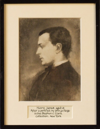 Henry James (1843-1916) aged 18 years