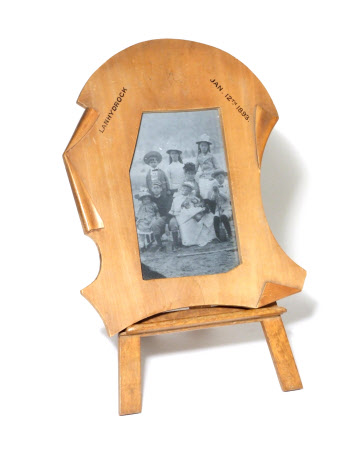 Family group with Mary Dickinson, Viscountess Clifden (1853-1921) with her son The Hon. Francis ...
