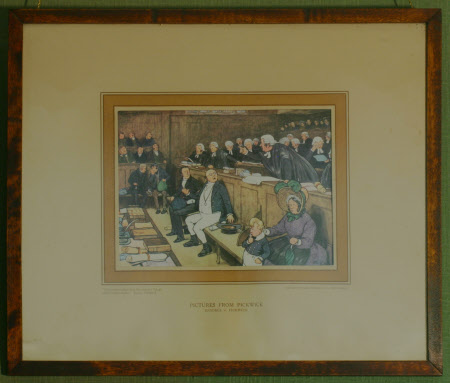 Bardell v Pickwick from The Pickwick Papers by Charles Dickens