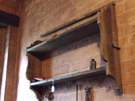 Mural shelves