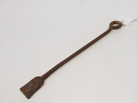 Two branding irons.