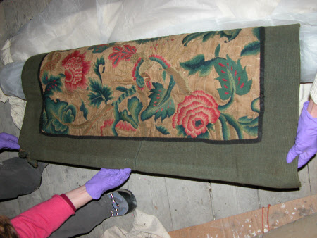Crewelwork embroidery