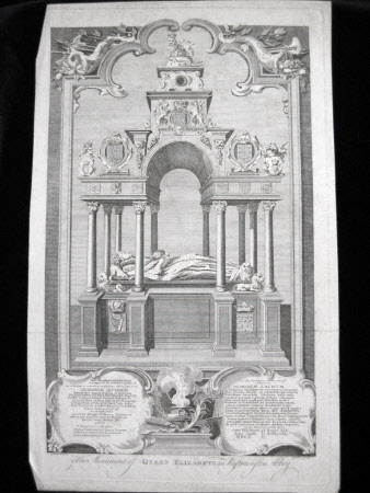 Tomb of Queen Elizabeth I (1533–1603), by Maximilian Colt, assisted by John de Critz, Westminster ...