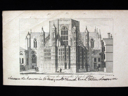 King Henry VII Chapel, Westminster Abbey, London: 1860