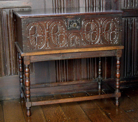 Box on stand