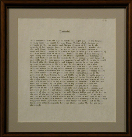 Transcript of indenture