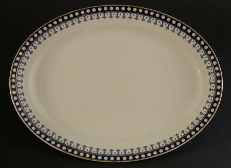 Oval plate