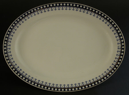 Oval plate