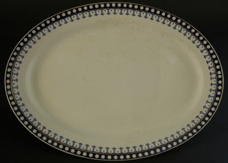 Oval plate