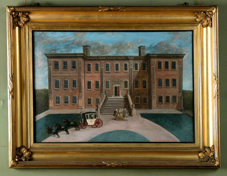 Calke Hall, in Derbyshire, the Seat of Sir Henry Harpur, Bt