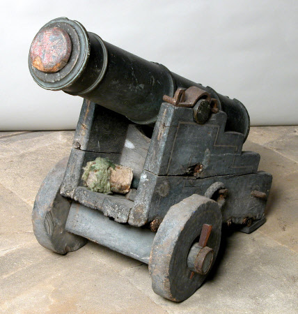 Signal cannon carriage