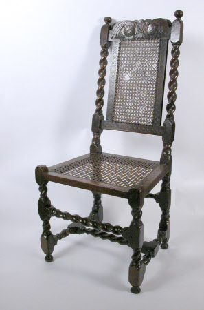 High-backed chair