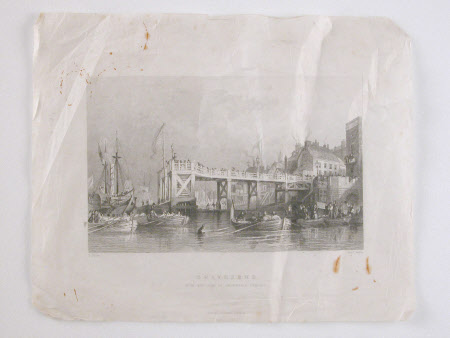 Gravesend with the Pier as Originally Erected (after Thomas Allom)