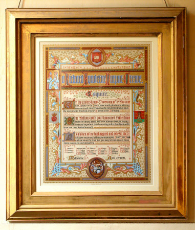 To Richard Fynderne Harpur Crewe