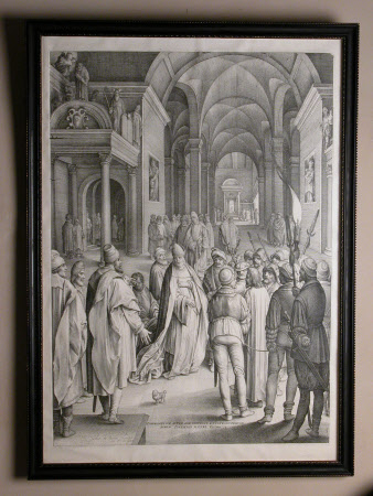 Christ is brought before the High Priest