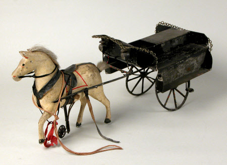 Toy horse and cart