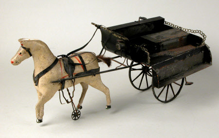 Toy horse and cart