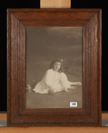 Pauline Trevelyan, later Mrs John Gordon Dower, OBE, CBE (1905 - 1988) aged 3 in 1908