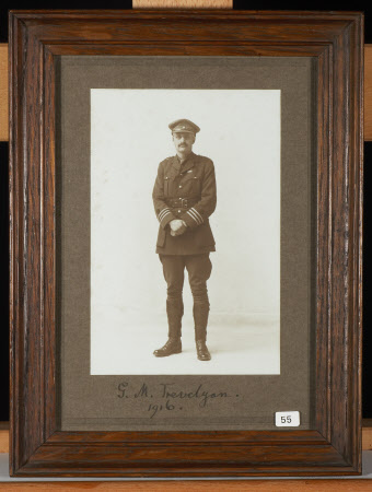 George Macaulay Trevelyan, CBE, OM (1876-1962) in uniform, 1916