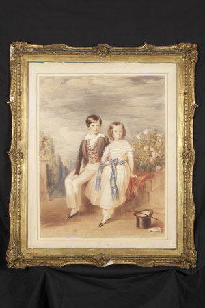 Sir George Otto Trevelyan, 2nd Baronet (1838-1928) and his sister Margaret Jean Trevelyan, later ...