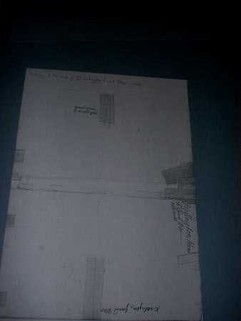 Plan of the ground floor at Wallington.