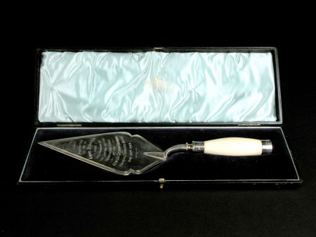 Presentation trowel