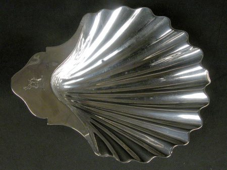Scallop shell dish