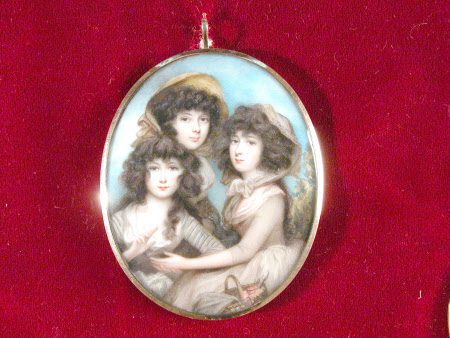 Henrietta Maria Noel-Hill, later Marchioness of Ailesbury (c.1773-1831) and her sisters Anne ...