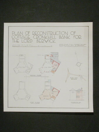 Plan of Reconstruction of Cottage Cronkhill Bank....