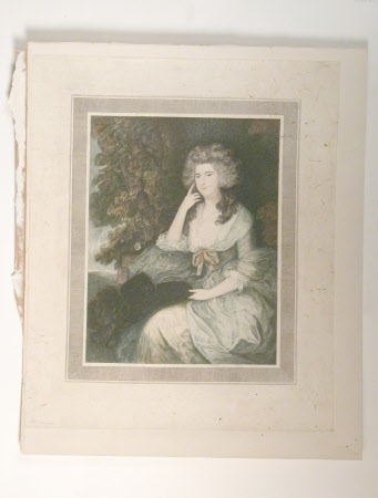 Mary Wylde, Mrs William Tennant (d.1798) (after Thomas Gainsborough)