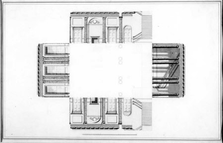 Entrance Hall, four walls