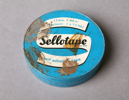 Self adhesive tape tin