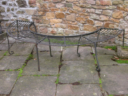 Garden bench part