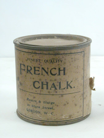 French chalk tin