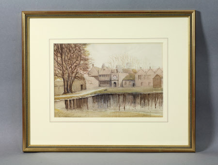 View of East Riddlesden Hall, West Yorkshire: 1917 