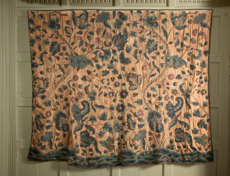 Crewelwork panel