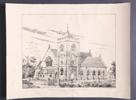 Christ Church Malden Cum Coombe, Surrey, Proposed Enlargement