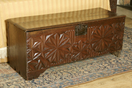 Boarded chest