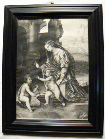 The Holy Family with the Infant John the Baptist Offering the Christ Child a Cross (after Raphael)