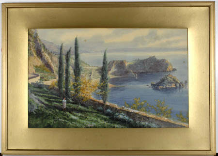 Mediterranean coastal scene